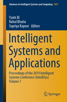 Bi / Bhatia / Kapoor |  Intelligent Systems and Applications | eBook | Sack Fachmedien