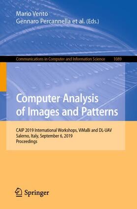 Vento / Percannella / Colantonio |  Computer Analysis of Images and Patterns | Buch |  Sack Fachmedien