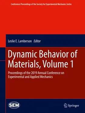 Lamberson |  Dynamic Behavior of Materials, Volume 1 | Buch |  Sack Fachmedien