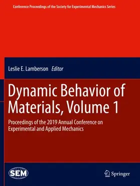 Lamberson |  Dynamic Behavior of Materials, Volume 1 | Buch |  Sack Fachmedien