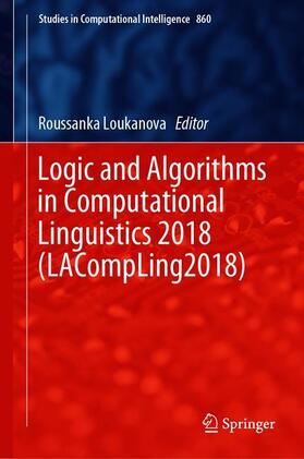 Loukanova |  Logic and Algorithms in Computational Linguistics 2018 (LACompLing2018) | Buch |  Sack Fachmedien