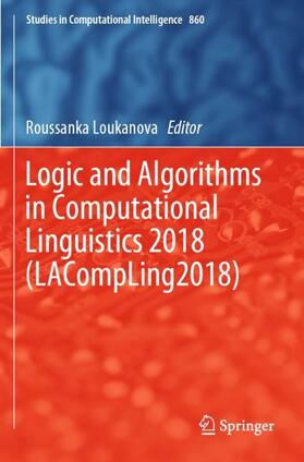 Loukanova |  Logic and Algorithms in Computational Linguistics 2018 (LACompLing2018) | Buch |  Sack Fachmedien