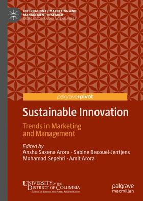 Saxena Arora / Arora / Bacouel-Jentjens |  Sustainable Innovation | Buch |  Sack Fachmedien