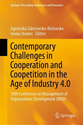 Staniec / Zakrzewska-Bielawska |  Contemporary Challenges in Cooperation and Coopetition in the Age of Industry 4.0 | Buch |  Sack Fachmedien