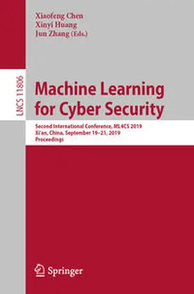 Chen / Huang / Zhang |  Machine Learning for Cyber Security | eBook | Sack Fachmedien