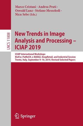 Cristani / Prati / Sebe |  New Trends in Image Analysis and Processing ¿ ICIAP 2019 | Buch |  Sack Fachmedien