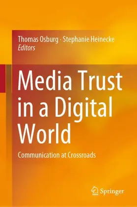 Heinecke / Osburg |  Media Trust in a Digital World | Buch |  Sack Fachmedien