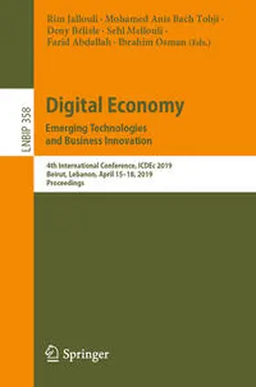 Jallouli / Bach Tobji / Bélisle |  Digital Economy. Emerging Technologies and Business Innovation | eBook | Sack Fachmedien