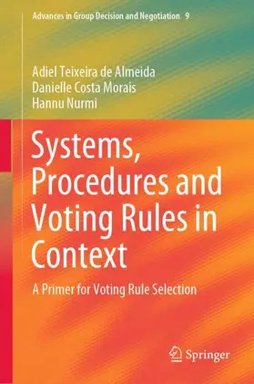 de Almeida / Nurmi / Morais |  Systems, Procedures and Voting Rules in Context | Buch |  Sack Fachmedien