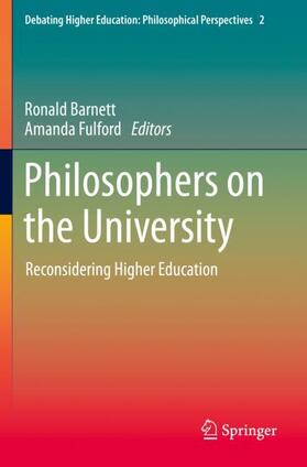 Fulford / Barnett |  Philosophers on the University | Buch |  Sack Fachmedien