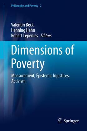 Beck / Lepenies / Hahn |  Dimensions of Poverty | Buch |  Sack Fachmedien