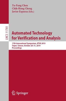 Chen / Esparza / Cheng |  Automated Technology for Verification and Analysis | Buch |  Sack Fachmedien