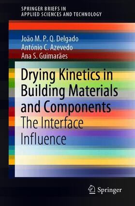 Delgado / Guimarães / Azevedo |  Drying Kinetics in Building Materials and Components | Buch |  Sack Fachmedien