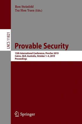 Yuen / Steinfeld |  Provable Security | Buch |  Sack Fachmedien