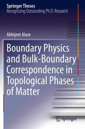 Alase |  Boundary Physics and Bulk-Boundary Correspondence in Topological Phases of Matter | Buch |  Sack Fachmedien