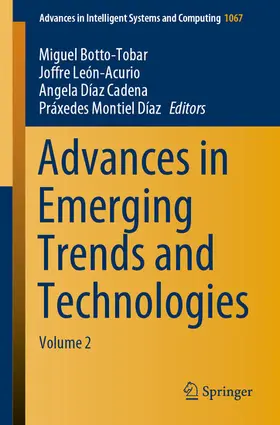 Botto-Tobar / León-Acurio / Díaz Cadena |  Advances in Emerging Trends and Technologies | eBook | Sack Fachmedien