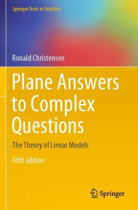 Christensen |  Plane Answers to Complex Questions | Buch |  Sack Fachmedien