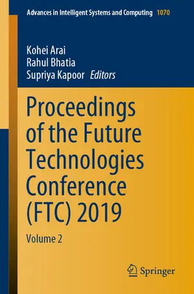 Arai / Bhatia / Kapoor |  Proceedings of the Future Technologies Conference (FTC) 2019 | eBook | Sack Fachmedien