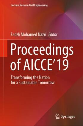 Mohamed Nazri |  Proceedings of AICCE'19 | Buch |  Sack Fachmedien