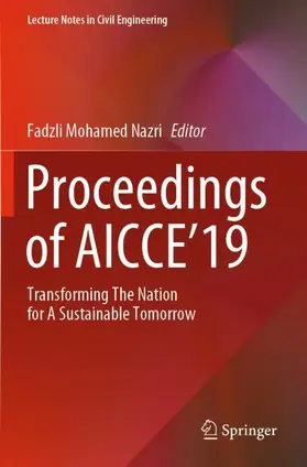 Mohamed Nazri |  Proceedings of AICCE'19 | Buch |  Sack Fachmedien