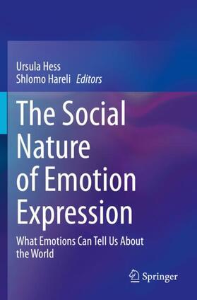 Hareli / Hess |  The Social Nature of Emotion Expression | Buch |  Sack Fachmedien