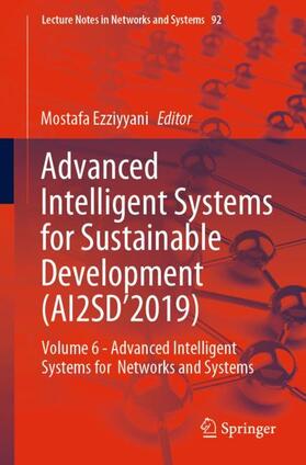 Ezziyyani |  Advanced Intelligent Systems for Sustainable Development (AI2SD¿2019) | Buch |  Sack Fachmedien