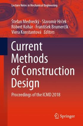 Medvecký / Hrcek / Hrcek |  Current Methods of Construction Design | Buch |  Sack Fachmedien