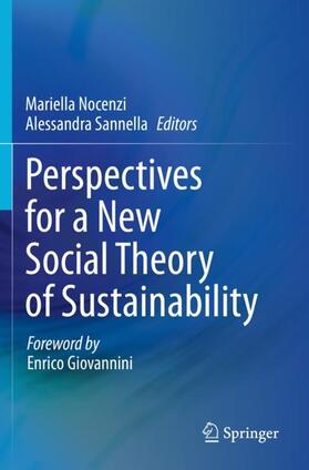 Nocenzi / Sannella |  Perspectives for a New Social Theory of Sustainability | Buch |  Sack Fachmedien