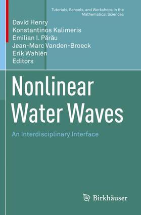 Henry / Kalimeris / Wahlén |  Nonlinear Water Waves | Buch |  Sack Fachmedien