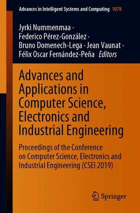 Nummenmaa / Pérez-González / Oscar Fernández-Peña |  Advances and Applications in Computer Science, Electronics and Industrial Engineering | Buch |  Sack Fachmedien
