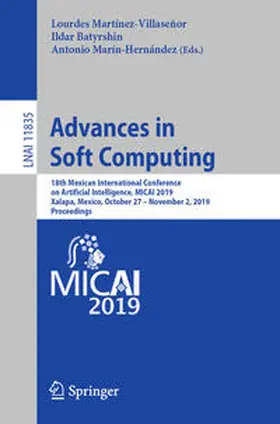 Martínez-Villaseñor / Batyrshin / Marín-Hernández |  Advances in Soft Computing | eBook | Sack Fachmedien