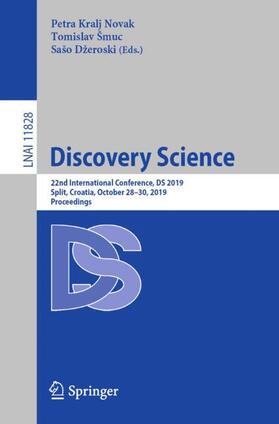 Kralj Novak / Džeroski / Šmuc |  Discovery Science | Buch |  Sack Fachmedien