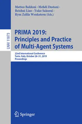 Baldoni / Dastani / Liao |  PRIMA 2019: Principles and Practice of Multi-Agent Systems | eBook | Sack Fachmedien