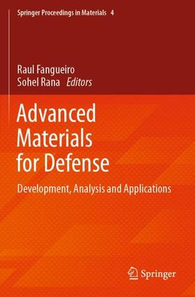 Rana / Fangueiro |  Advanced Materials for Defense | Buch |  Sack Fachmedien