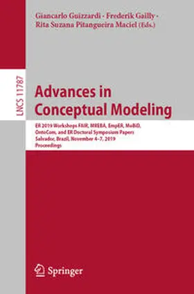 Guizzardi / Gailly / Suzana Pitangueira Maciel |  Advances in Conceptual Modeling | eBook | Sack Fachmedien