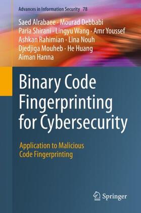 Alrabaee / Youssef / Debbabi |  Binary Code Fingerprinting for Cybersecurity | Buch |  Sack Fachmedien