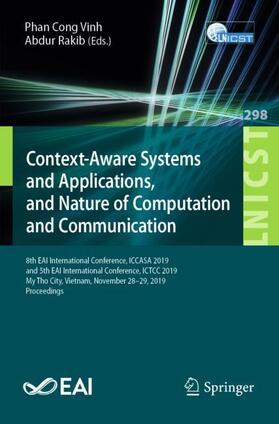 Rakib / Vinh |  Context-Aware Systems and Applications, and Nature of Computation and Communication | Buch |  Sack Fachmedien