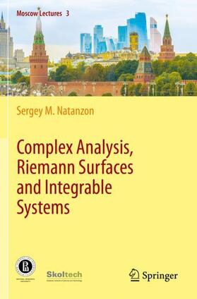 Natanzon |  Complex Analysis, Riemann Surfaces and Integrable Systems | Buch |  Sack Fachmedien