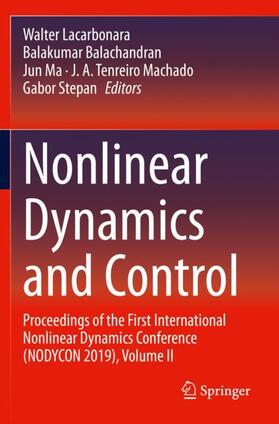 Lacarbonara / Balachandran / Stepan |  Nonlinear Dynamics and Control | Buch |  Sack Fachmedien