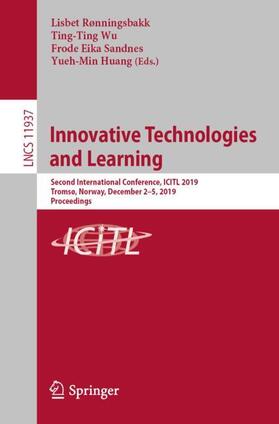 Rønningsbakk / Huang / Wu |  Innovative Technologies and Learning | Buch |  Sack Fachmedien