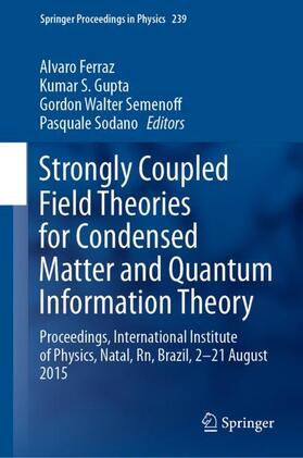 Ferraz / Sodano / Gupta |  Strongly Coupled Field Theories for Condensed Matter and Quantum Information Theory | Buch |  Sack Fachmedien