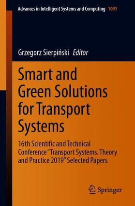 Sierpinski / Sierpinski |  Smart and Green Solutions for Transport Systems | Buch |  Sack Fachmedien