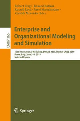 Pergl / Babkin / Lock |  Enterprise and Organizational Modeling and Simulation | eBook | Sack Fachmedien