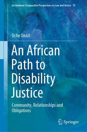 Onazi |  An African Path to Disability Justice | Buch |  Sack Fachmedien