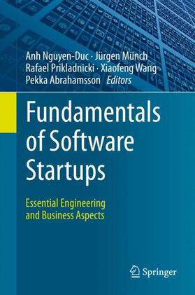 Nguyen-Duc / Münch / Abrahamsson |  Fundamentals of Software Startups | Buch |  Sack Fachmedien