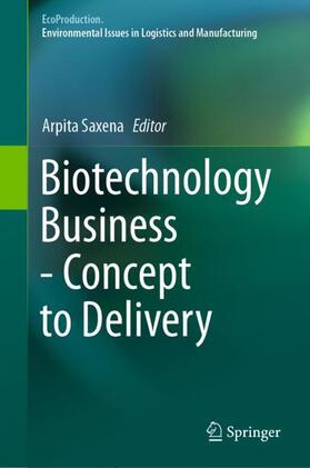 Saxena |  Biotechnology Business - Concept to Delivery | Buch |  Sack Fachmedien