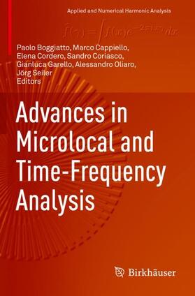 Boggiatto / Cappiello / Cordero |  Advances in Microlocal and Time-Frequency Analysis | Buch |  Sack Fachmedien