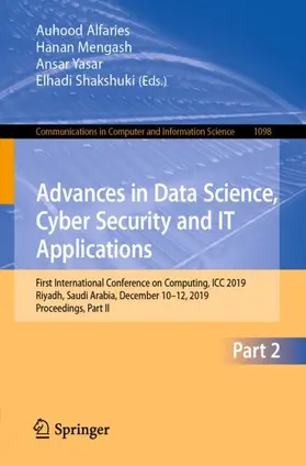 Alfaries / Shakshuki / Mengash |  Advances in Data Science, Cyber Security and IT Applications | Buch |  Sack Fachmedien