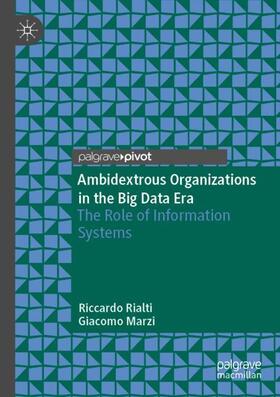 Marzi / Rialti |  Ambidextrous Organizations in the Big Data Era | Buch |  Sack Fachmedien