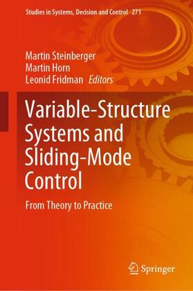 Steinberger / Fridman / Horn | Variable-Structure Systems and Sliding-Mode Control | Buch | 978-3-030-36620-9 | sack.de